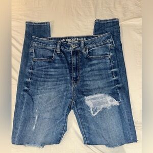American Eagle - Super Super Stretch X “Super Hi-Rise Jegging” Jeans- Size 6R
